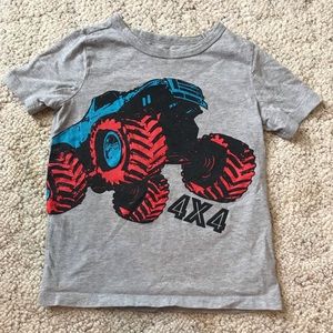 Boys monster truck tee